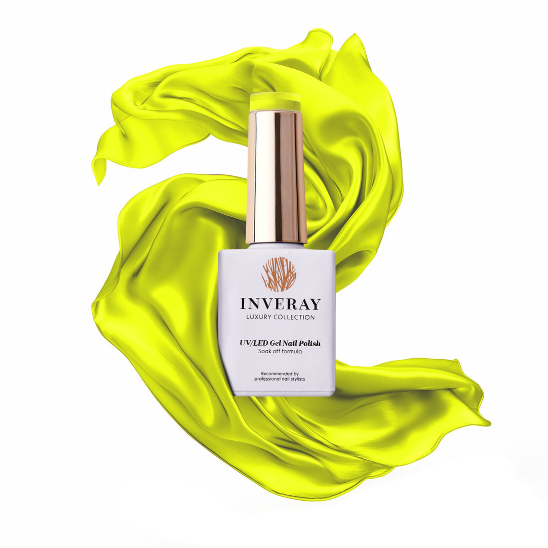 UV/LED Gel Nail Polish Luxury Collection N°135 ELECTRIC YELLOW