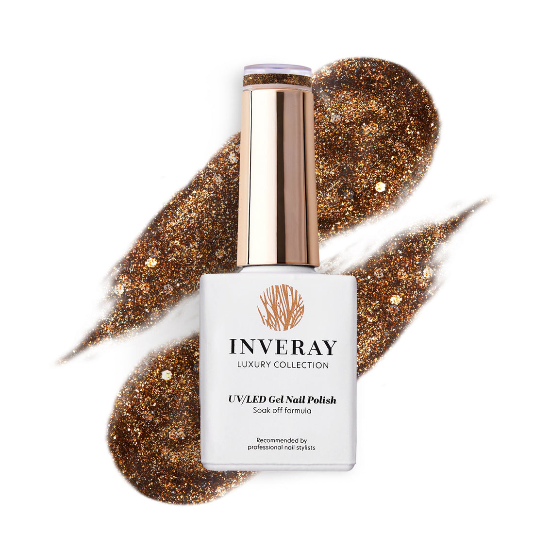 UV/LED Gel Nail Polish Luxury Collection N°151 GOLDEN SUNSET