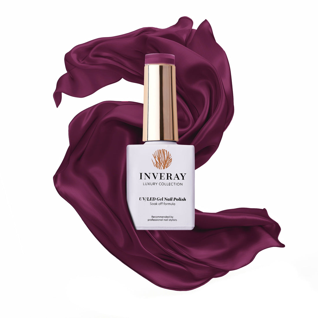 UV/LED Gel Nail Polish Luxury Collection N°196 MAJESTIC VIOLET