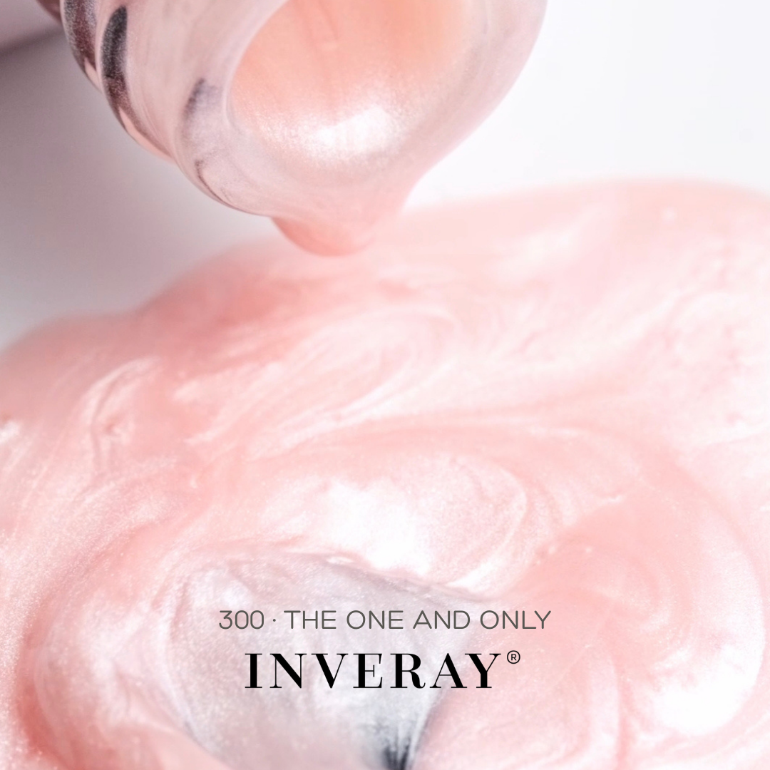 Verniz gel rosa claro cristalino nº 300 The One and Only da Inveray