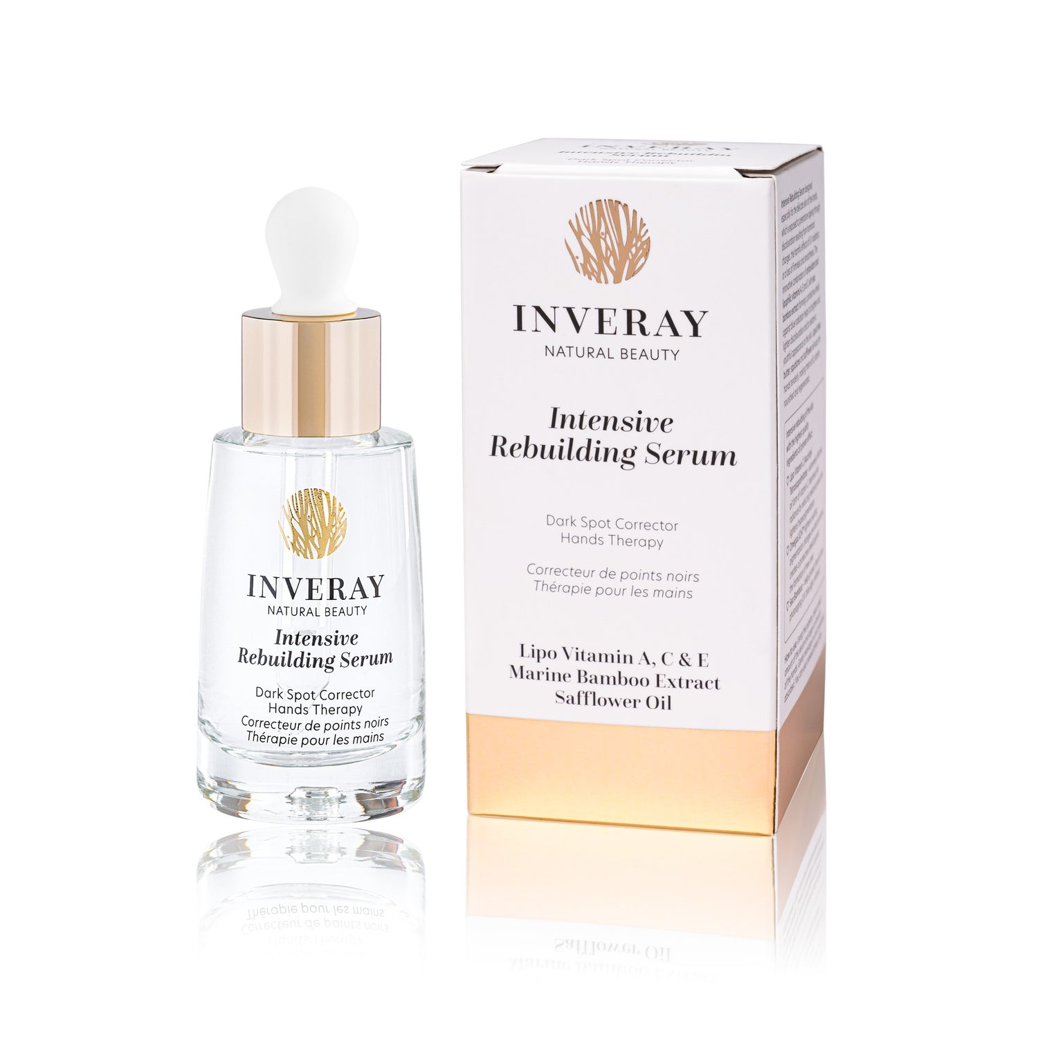 Inveray Suero Reconstructor Interno Corrector de Manchas - Terapia de Manos