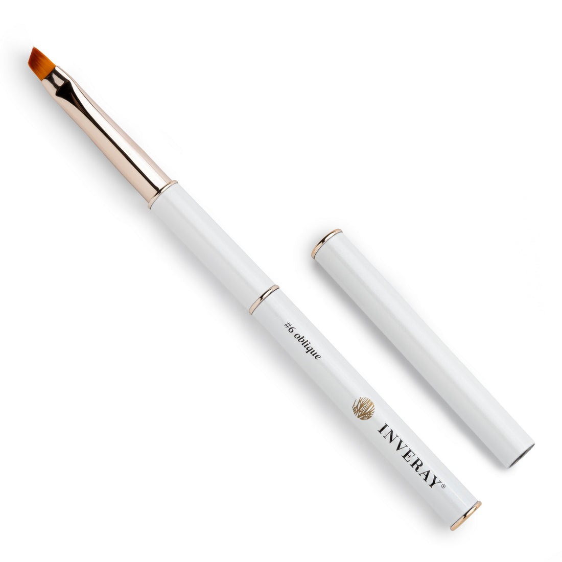Pincel de gel oblicuo Inveray n.° 6, colección de lujo