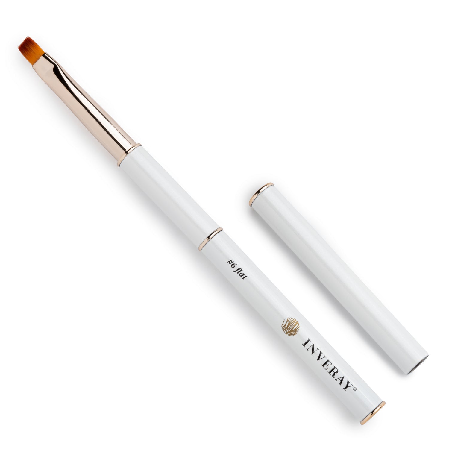 Pincel plano de gel Inveray n.° 6, colección de lujo