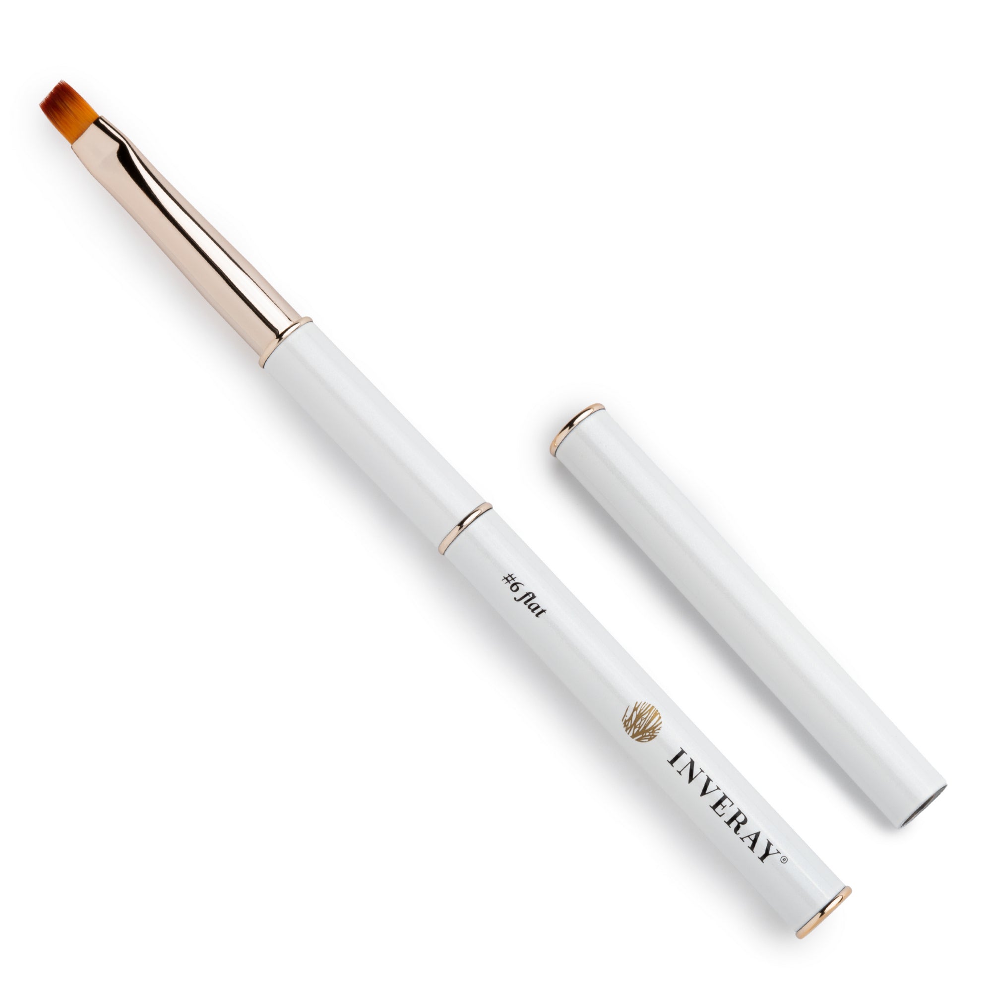 Pincel plano de gel Inveray n.° 6, colección de lujo