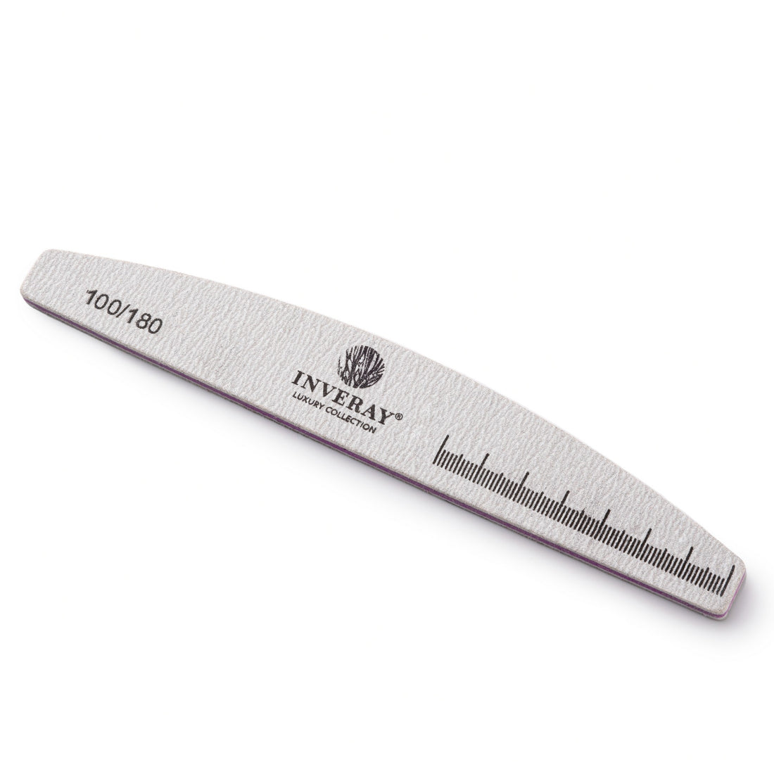 Lima de uñas Inveray 100/180 Halfmoon Gray
