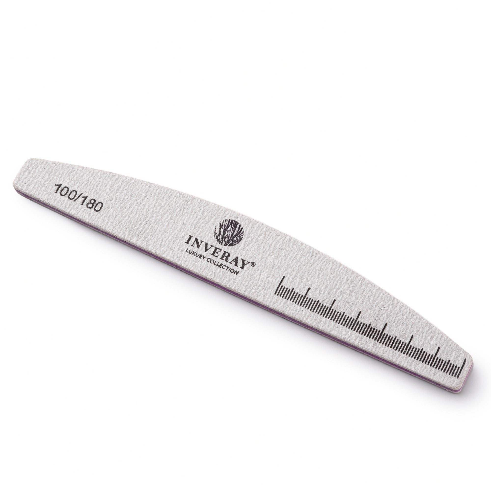 Lima de uñas Inveray 100/180 Halfmoon Gray