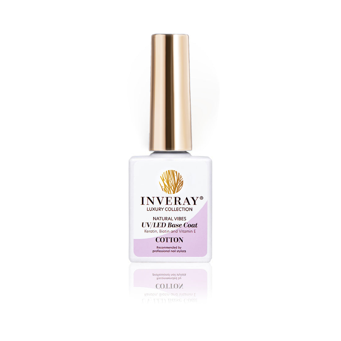 Capa base UV/LED Inveray Natural Vibes ALGODÓN