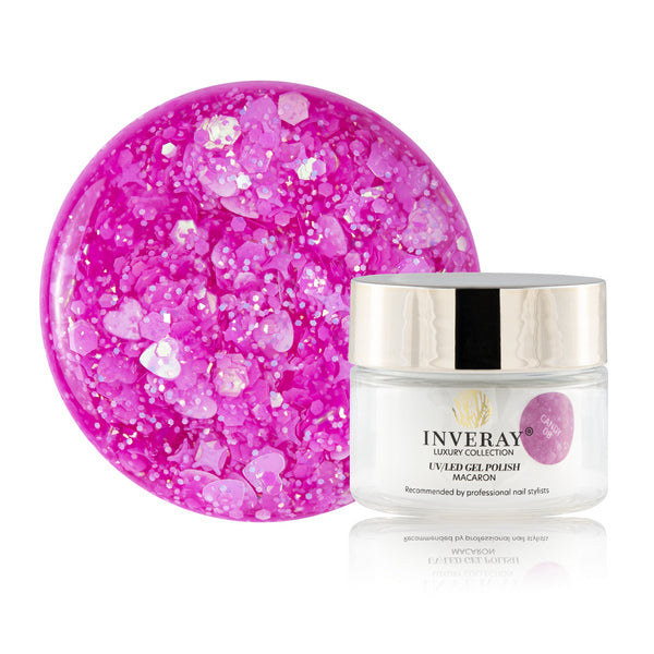 Esmalte en gel UV/LED Macaron nº008 CANDY 10ml
