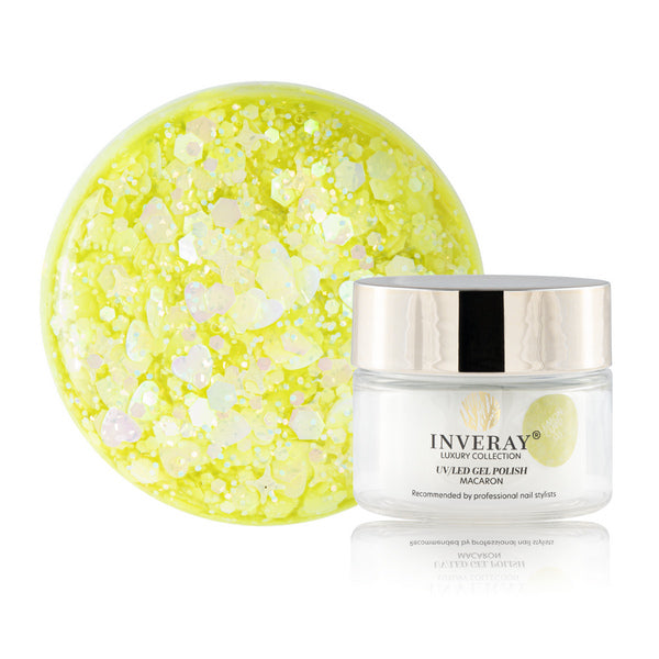 Esmalte en gel UV/LED Macaron nº005 LEMON CURD 10ml
