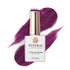 Frasco de verniz gel Inveray 320 Royal Plum com amostra ameixa cintilante