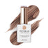 Frasco de verniz gel Inveray 324 Smoked Truffle com amostra chocolate cintilante