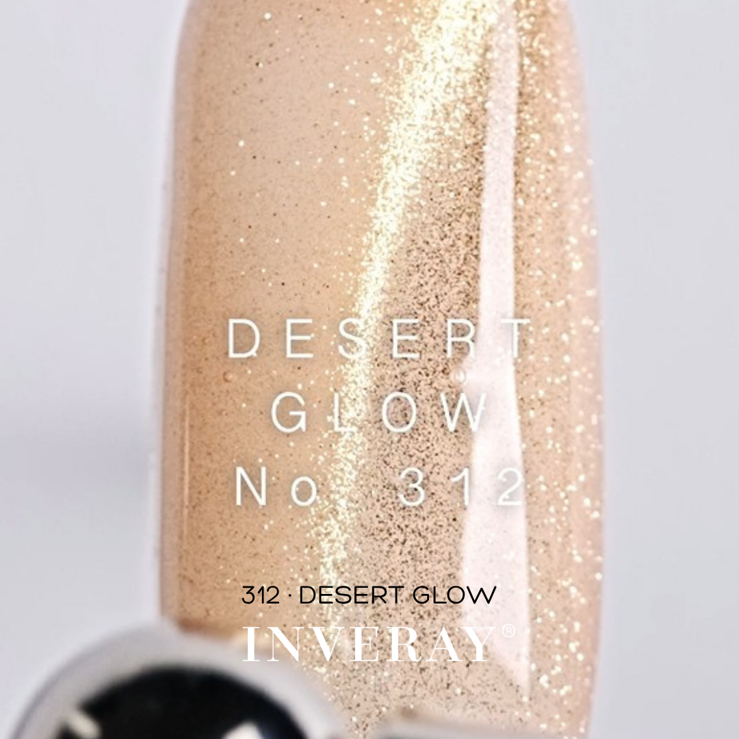 Vídeo do efeito cat eye do verniz gel Inveray 312 Desert Glow a mudar com o movimento da mão